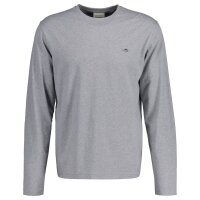 GANT Mens Longsleeve - REGULAR SHIELD LS, Shirt, Round neck, Long sleeve, Cotton