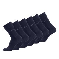 bugatti mens socks, 6-pack - uni