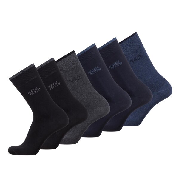 camel active Herren Socken, 6er Pack - Kurzsocken, Basic