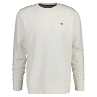 GANT Mens Sweatshirt - REGULAR SHIELD C-NECK SWEAT, round neck, cotton mix