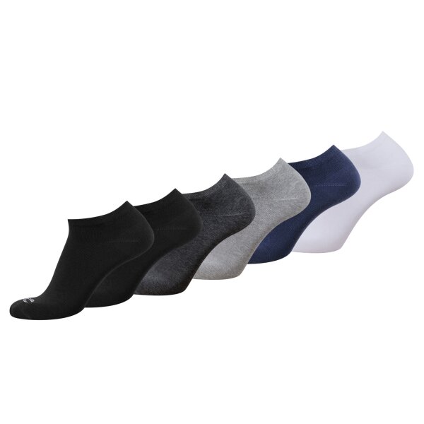 camel active mens socks, 6-pack - sneaker socks, basic
