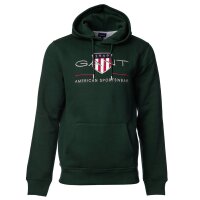 GANT Mens Hoodie - REGULAR ARCHIVE SHIELD HOODIE, hooded sweatshirt, logo