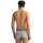 GANT Mens Boxer Shorts, 3-pack - Trunks, Cotton Stretch, solid colour Grey S (Small)