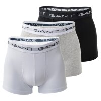 GANT Mens Boxer Shorts, 3-Pack - Trunks, Cotton Stretch...