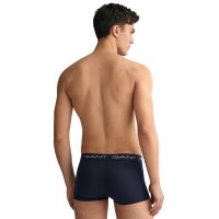 GANT Mens Boxer Shorts, 5-pack - Basic Trunks, Cotton Stretch, Logo, uni Blue M (Medium)