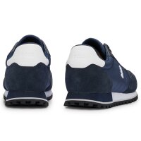 BOSS Herren Sneaker - Parkour-L Runn ny, Turnschuh, Polyester, Logo, Schnürung Dunkelblau EUR 43