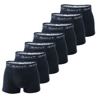 GANT Herren Boxershorts, 7er Pack - Basic Trunks, Cotton Stretch, Logo, uni
