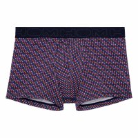 HOM mens boxer shorts - Boxer Briefs Hal, patterned Navy S (Small)