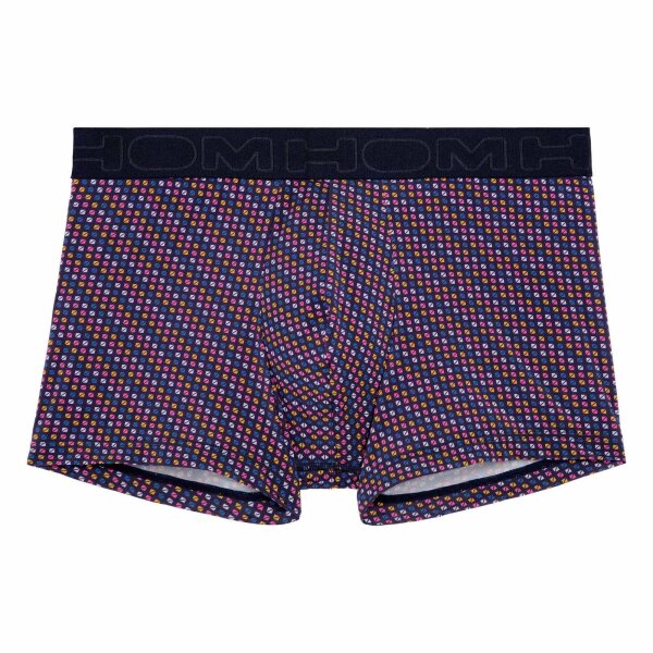 HOM mens boxer shorts - Boxer Briefs Hal, patterned Navy M (Medium)