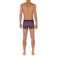HOM mens boxer shorts - Boxer Briefs Hal, patterned Navy M (Medium)