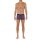 HOM Herren Boxershorts - Boxer Briefs Hal, gemustert Navy M