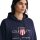 GANT Ladies Sweatshirt - REGULAR ARCHIVE SHIELD HOODIE, hooded sweatshirt, logo Blue XS (X-Small)