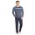 hajo mens leisure suit, 2-piece set - climate comfort, jacket and trousers, cotton mix Blue M (Medium)