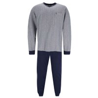 hajo mens pyjama set - long, cuffs, V-neck,...