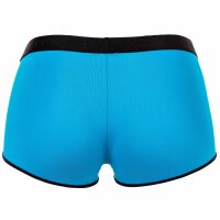 HOM Mens Boxer Shorts - Trunks HO1 Plume up, Shorts Microfibre Stretch,solid colour Turquoise 2XL (XX-Large)
