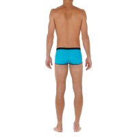 HOM Mens Boxer Shorts - Trunks HO1 Plume up, Shorts Microfibre Stretch,solid colour Turquoise 2XL (XX-Large)