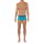 HOM Mens Boxer Shorts - Trunks HO1 Plume up, Shorts Microfibre Stretch,solid colour Turquoise 2XL (XX-Large)