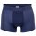 HOM Mens Comfort Boxer Briefs - H-Fresh, Shorts, Microfibre Stretch, Solid Colour Navy S (Small)