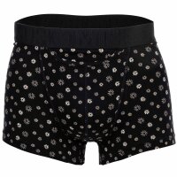 HOM Mens Boxer Briefs 2 Pack - Boxer Briefs HO1 Joan #2, Cotton Black S (Small)