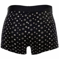 HOM Mens Boxer Briefs 2 Pack - Boxer Briefs HO1 Joan #2, Cotton Black S (Small)