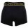HOM Herren Boxershorts 2er Pack - Boxer Briefs Ivano #2, Baumwolle Schwarz/Rot M