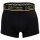 HOM Mens Boxer Briefs 2-pack - Boxer Briefs Ivano #2, cotton Black/Red M (Medium)