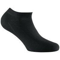 Rohner Basic Unisex Sneaker Socks, 3 Pack - Invisible Sneakers, Basic Black 39-42 (5.5-8 UK)