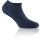 Rohner Basic Unisex Sneaker Socken, Multipack - Invisible Sneakers Blau Mix 43-46 (8.5-11 UK) 9er Pack (3x3P)