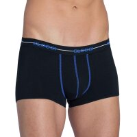 Sloggi mens hipster 2-pack - Start Hipster C2P box, boxer shorts, cotton Black/Blue L (Large)