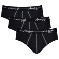 Sloggi mens briefs 3-pack - Start midi C3P box, cotton Black S (Small)