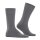 FALKE Mens Socks - Sensitive New York, Socks, Polyester Blend, Logo, solid color Grey (light grey) 39-42