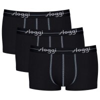 Sloggi Herren Hipster 3er Pack - Start Hipster C3P box, Boxershort, Baumwolle