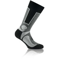 Rohner Basic Unisex Trekking Socken, Multipack - Basic Outdoor Socks, Sportsocken Grau 35-38  4er Pack (2x2P)