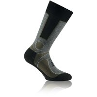 Rohner Unisex Trekking Socks, Pack of 2 - Basic Outdoor Socks, sports socks. Khaki 35-38 (2.5-5 UK)