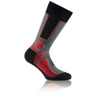 Rohner Basic Unisex Trekking Socken, Multipack - Basic Outdoor Socks, Sportsocken Rot 43-46 8er Pack (4x2P)