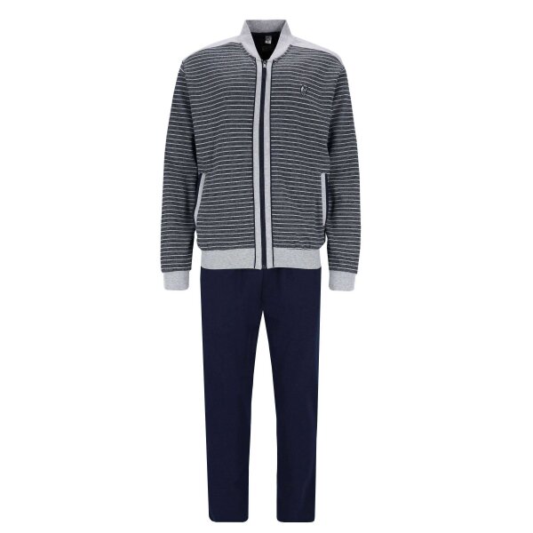 hajo Herren Homewear Anzug, 2-tlg. Set - Klima-Komfort, Jacke und Hose, Cotton-Mix