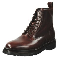GANT mens shoes - Boggar, lace-up boots, ankle boots, genuine leather, logo