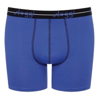 Sloggi mens boxer shorts 2-pack - Start Short C2P box cotton Black/Blue S (Small)