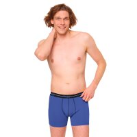 Sloggi mens boxer shorts 2-pack - Start Short C2P box cotton Black/Blue S (Small)