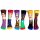 United Oddsocks Unisex Socken, 6 Socken Pack - Strumpf, Mottomotive