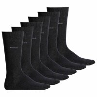 BOSS Mens Socks, 6 Pack - 6P RS Uni Colors CC, Finest Soft Cotton, Cotton Mix Anthrazit 39-42