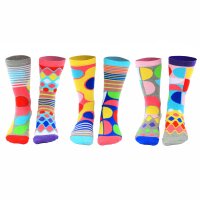 United Oddsocks Ladies Socks, 6 Socks Pack - Stockings, Motto
