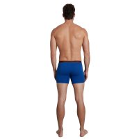 TOM TAILOR mens boxer shorts, 4-pack - Long Pants, cotton,logo,solid colour Blue M (Medium)