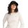 GANT Ladies Jumper - STRETCH COTTON CABLE C-NECK, round neck, cable knit, logo Ecru XS (X-Small)