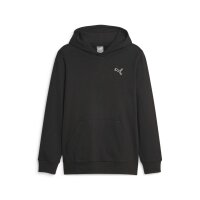 PUMA Mens Hoodie - Better Essentials Hoodie FL, Sweater, Cotton, Logo, Solid Color Black S (Small)
