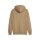 PUMA Mens Hoodie - Better Essentials Hoodie FL, Sweater, Cotton, Logo, Solid Color Beige
 L (Large)