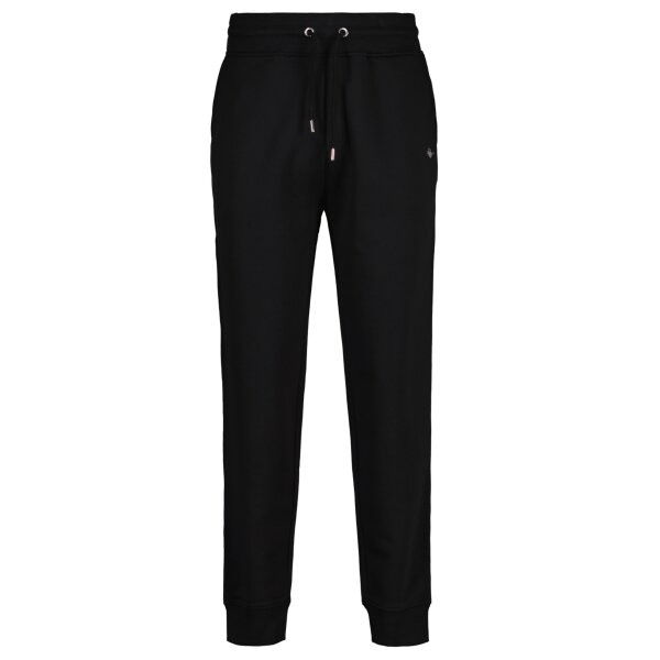 GANT Mens Sweatpants - Sweatpants, Pants, Loopback, Cotton Mix, Logo Black M (Medium)