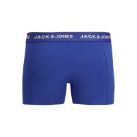 JACK&JONES Herren Boxershorts 5er Pack - JACBLACK FRIDAY TRUNKS Schwarz/Blau/Rot M