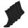 JACK&JONES Mens Bamboo Socks 5 Pack - JACBASIC, One Size Black 40-46 (UK 7-11)
