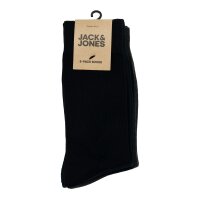 JACK&JONES Mens Bamboo Socks 5 Pack - JACBASIC, One Size Grey/Blue/Black 40-46 (UK 7-11)